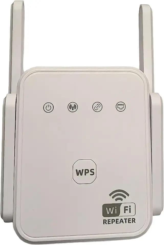 1200Mbps Dual Band WiFi Extender Signal Booster Covers Up to 3600 Sq.ft Equipped with an Ethernet Port for AP Mode and 4 Antennas