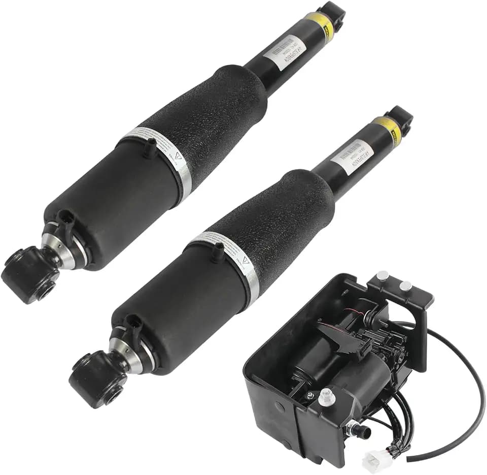 Rear Air Suspension Shock Absorber Compatible with 02-14 Cadillac Escalade