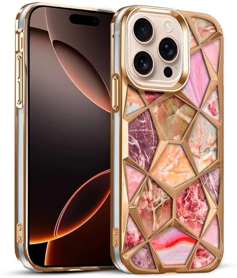Cool Schutzhülle für iPhone 16 Pro, Marmor