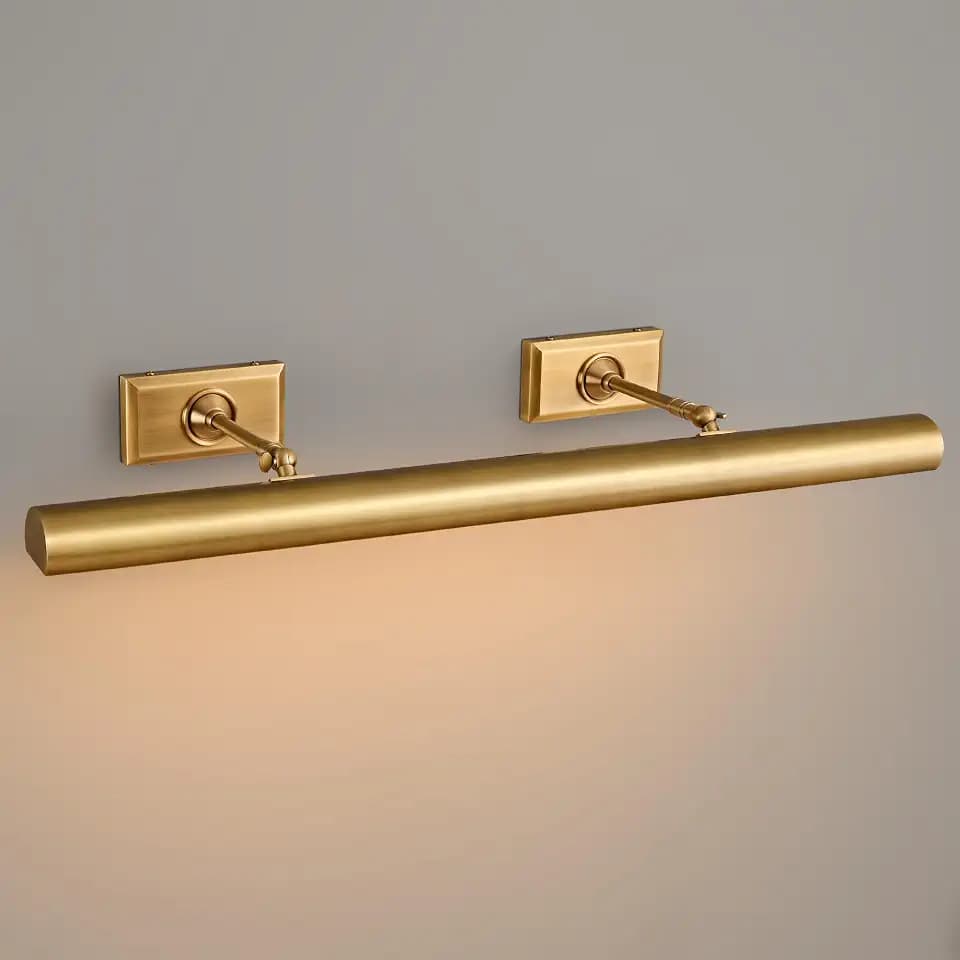 30 inch Picture Lights for Wall Hardwired Brass Picture Light