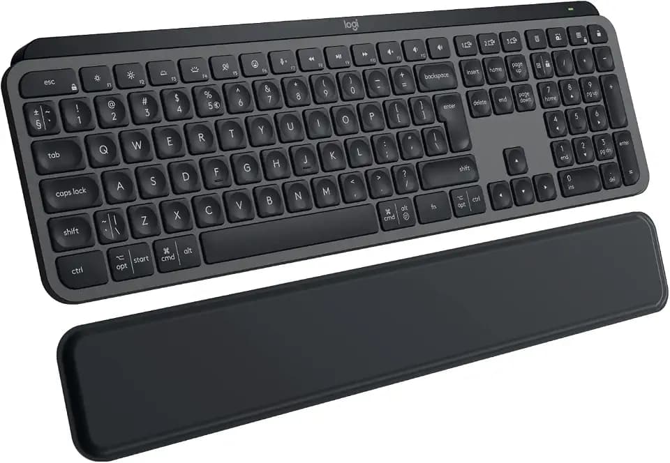 Logitech MX Keys S Plus Kabellos Tastatur - US INT'L QWERTY