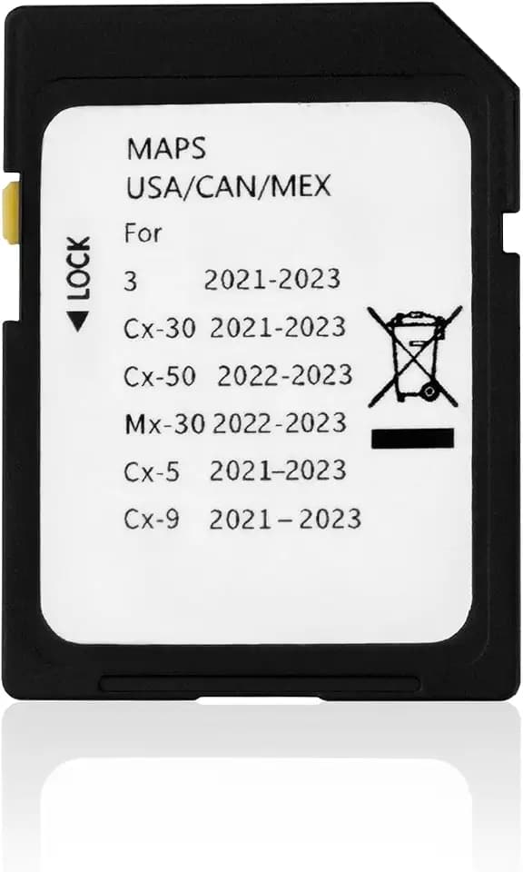 Latest Version Navigation SD Card 2021-2023 Mazda 3/CX5/CX9/CX30