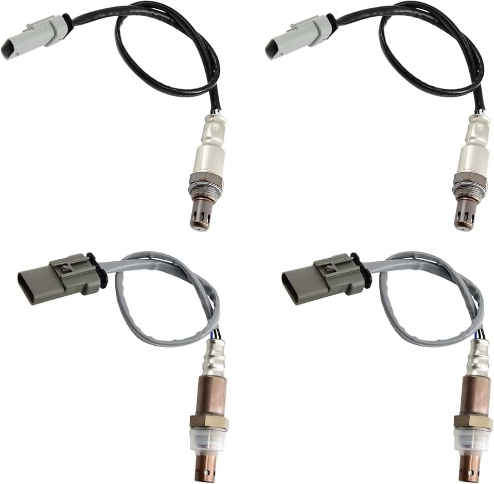 Oxygen Sensor Upstream & Downstream 234-4940 234-4974 Compatible for 2014-2020 Chevrolet Silverado 1500 Suburban Tahoe GMC Sierra 1500 Yukon XL Cadillac Escalade 234-8081 234-8088 4Pcs