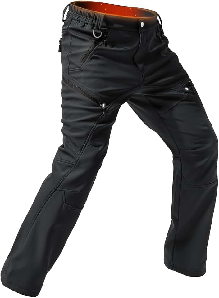 Moosehill Skihose Herren Thermohose Gefüttert: Wasserdicht