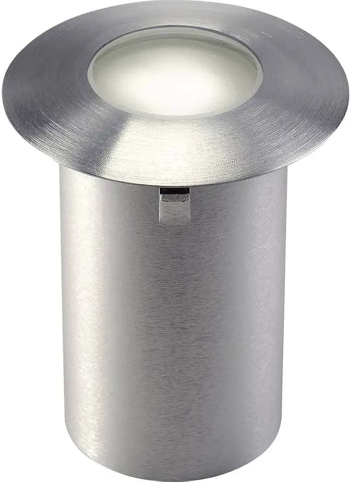 SLV Bodeneinbauleuchte TRAIL-LITE 60 / LED Spot für Terrasse, Outdoor-Strahler, Einbau-Lampe Garten, Bodenlampe für Außen / IP65 3000K 0.3W 10lm edelstahl, 227462, Edelstahl Gebürstet