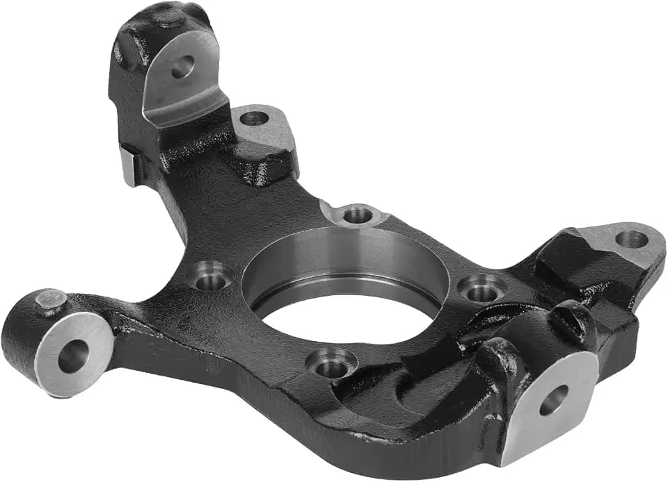 TadaMark Front Right Steering Knuckle Fit for Chevy Avalanche 2500 02-06, for Silverado 1500 for GMC Sierra 05-06, for Chevy Suburban 2500 01-13, for Hummer H2 03-09, 4 bolt holes Passenger Side
