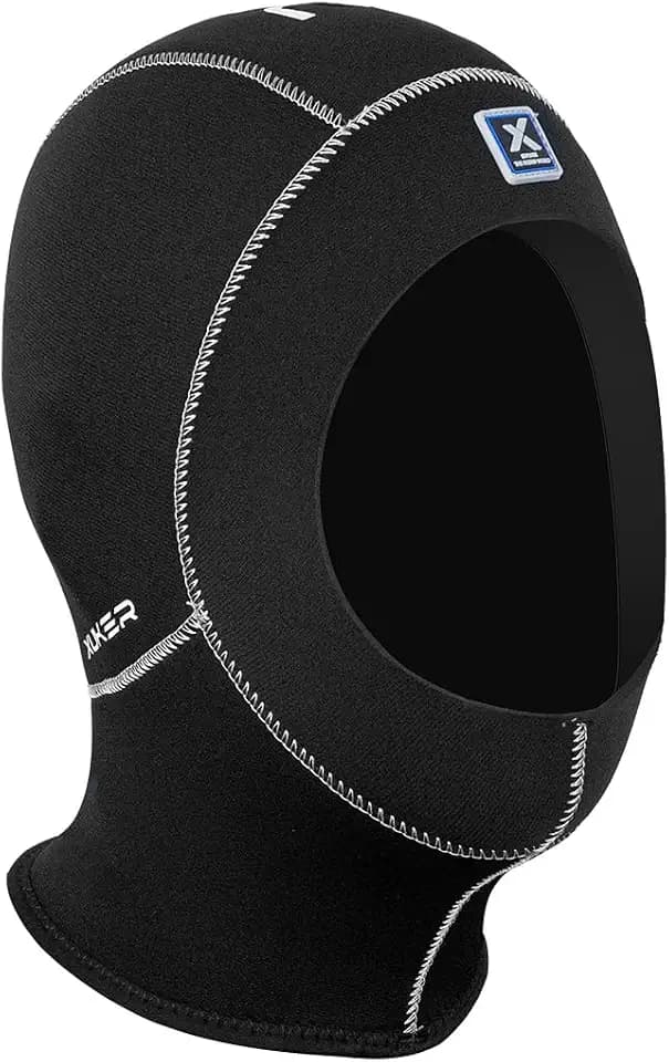 XUKER Neoprene Wetsuit Hood Scuba Diving Hood 5mm 3mm for Men Women