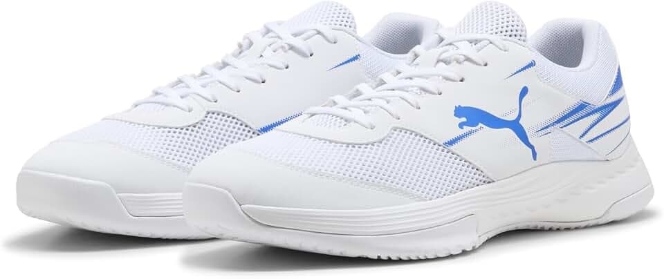 PUMA VARION 3 Indoor Unisex Hallenschuhe Sneaker Schnürschuh 109096 02 White