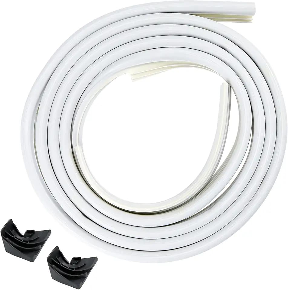 【UPGRADED】WD08X10057 Dishwasher Door Gasket Seal Kit by Cenipar Compatible with G-E Dishwasher with WD8X227 WD8X228 Dishwasher Corner Gaskets Right/Left Side Corner Baffle Replace PS263963 PS263964