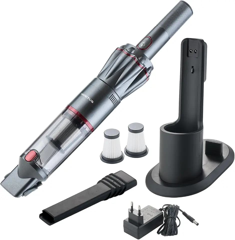 Genius A28178 Handstaubsauger, PP, Edelstahl, Anthrazit