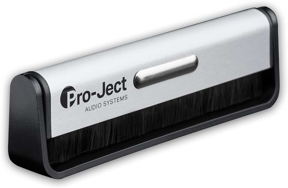 Pro-Ject Kohlefaser-Reinigungsbürste Brush it für Schallplatten