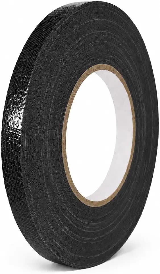 GGR Supplies CDT-36 Black Cloth Duct Tape, 1/2 Inch x 60 Yards