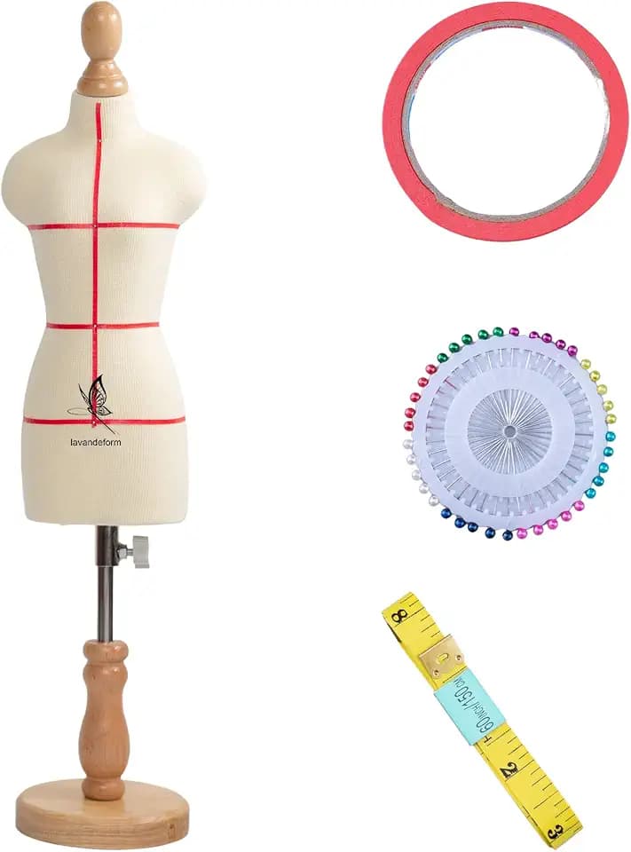 1/3 Weibliches Schneiderpuppe （es handelt Sich Nicht um Erwachsenengröße. ）Es können Nadeln in die Schneiderpuppe gestochen Werden.（1/3）