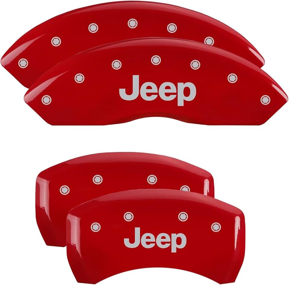 MGP Brake Caliper Covers for 2018+ Jeep Wrangler