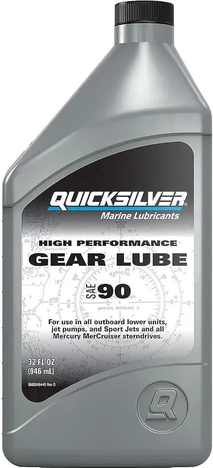 Quicksilver SAE 90 High Performance Gear Lube, 32 oz