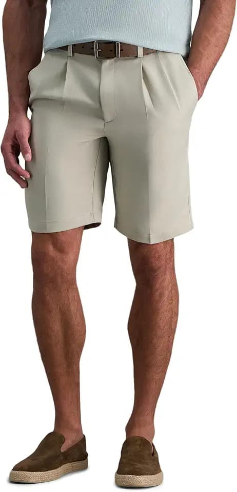Haggar Men's Classic Fit Cool 18 Dress Casual Short