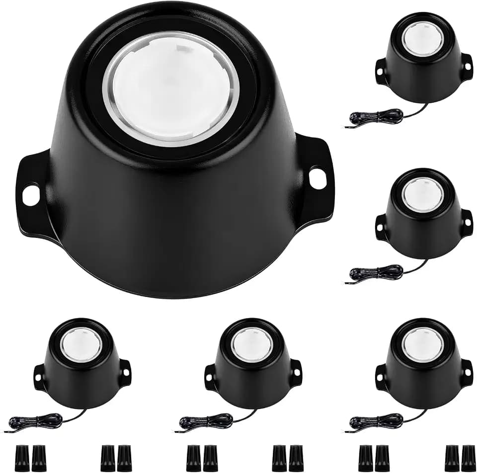 Wired Pond Lights LED Underwater with Stainless Steel Housing