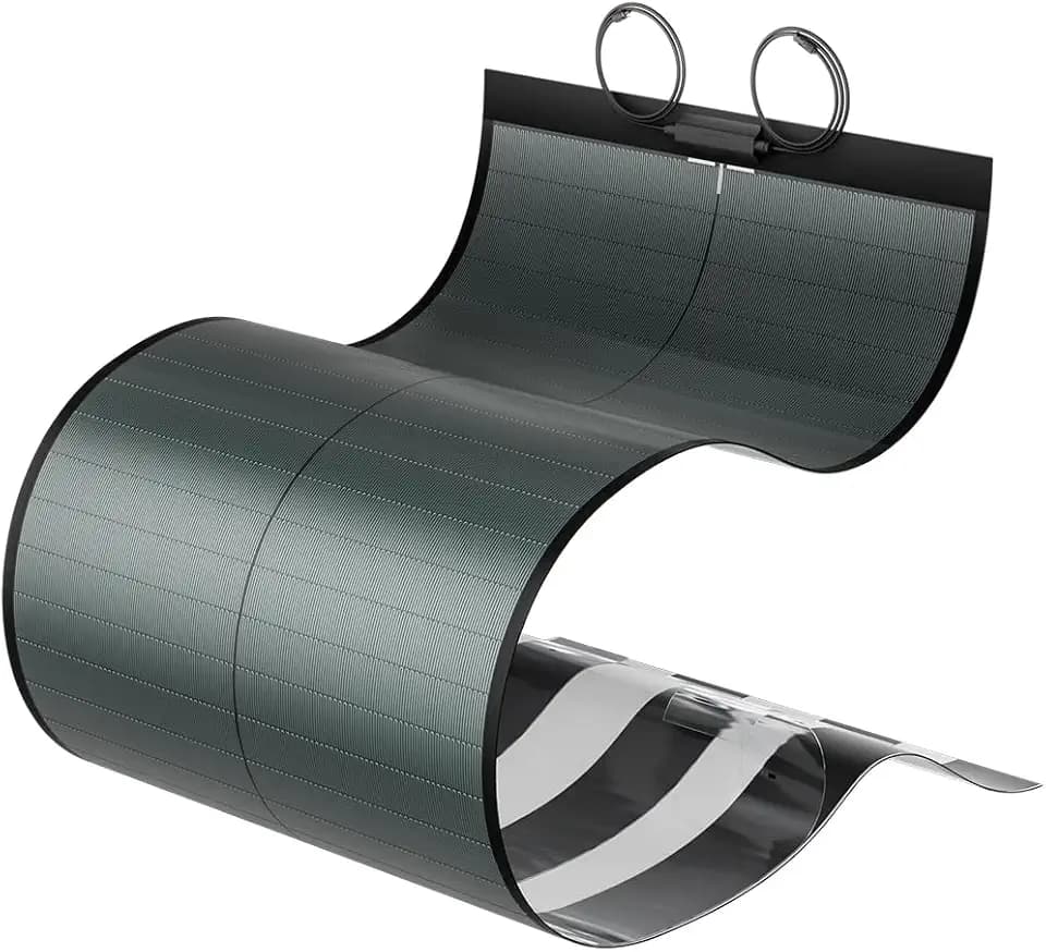 BougeRV Yuma 200W CIGS Thin-Film Flexible Solar Panel with Tape