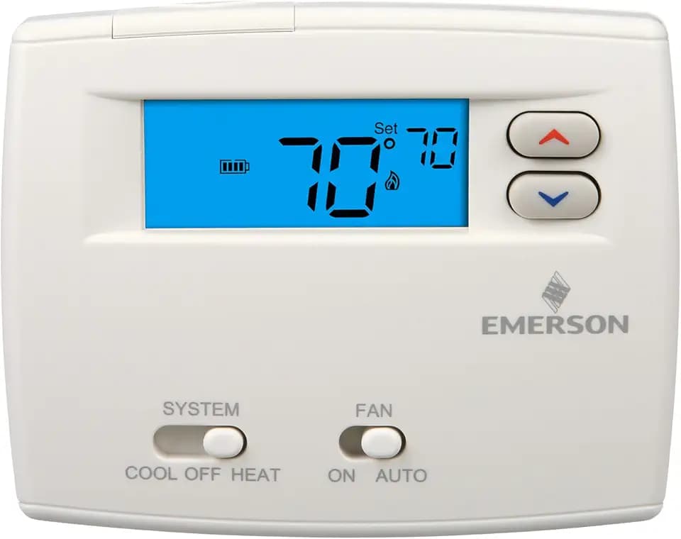 White-Rodgers Digital Non-Programmable Thermostat, 1F86-0244