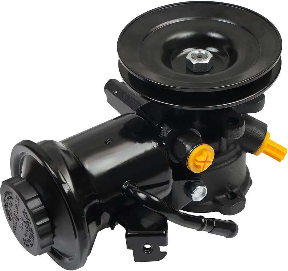 Power Steering Pump with Pulley Reservoir compatible with Toyota 4Runner Pickup 1988-1995 V6 3.0L replace 21-5844 4432035411 4432035430 Power Assist Pump Assembly