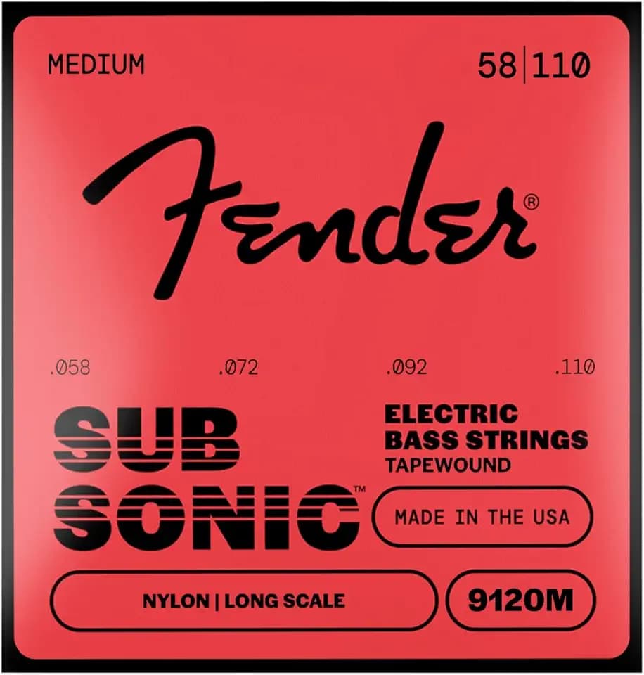 Fender 9120 Nylon Tape Wound Bass Saiten