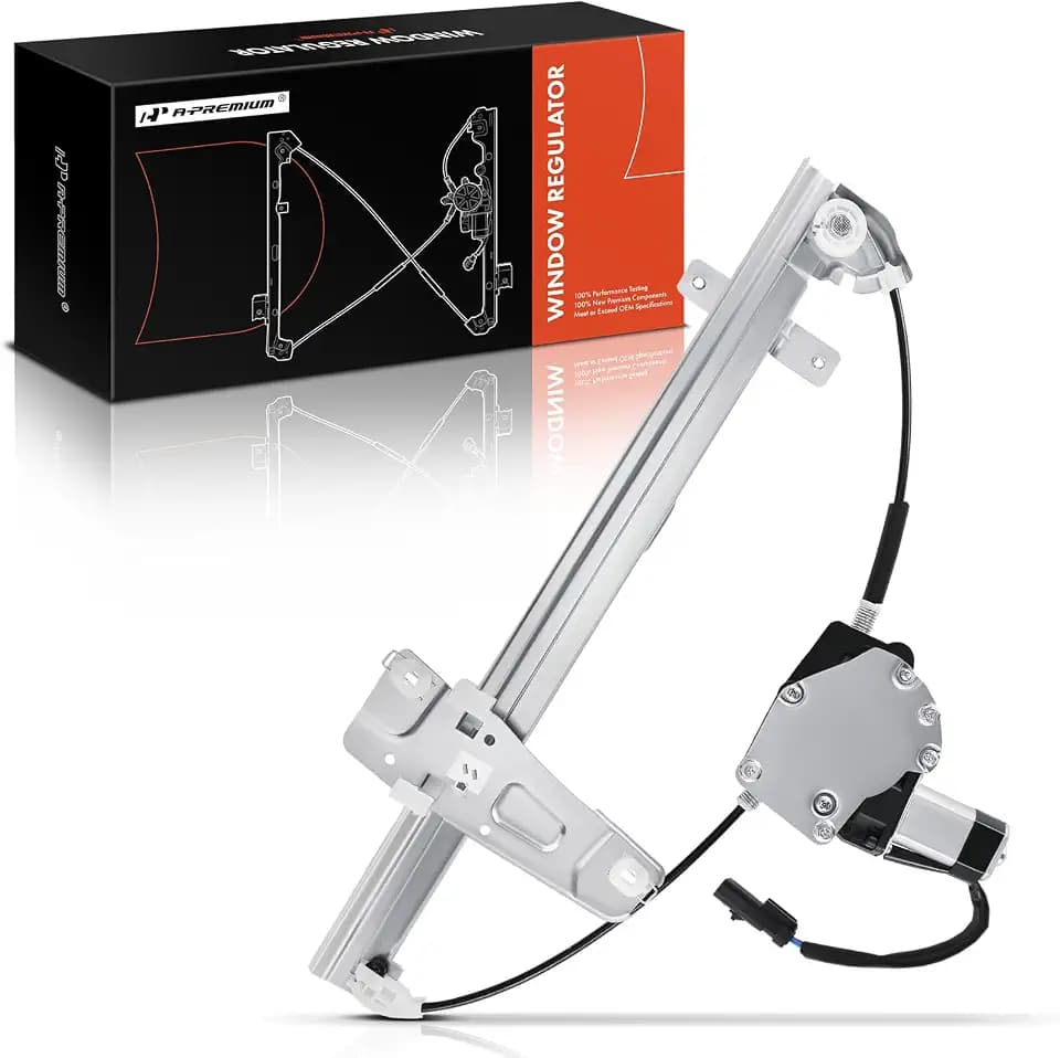 A-Premium Front Passenger Side Power Window Regulator with Motor (2-Pin)
