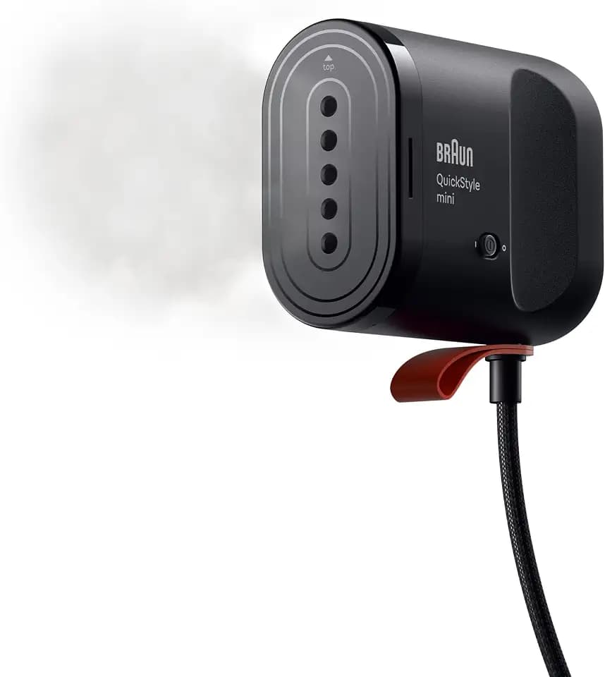 Braun QuickStyle mini - Dampfglätter, bis zu 20 g/min Dampfleistung,Schwarz