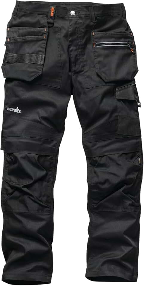 Scruffs Stretch-Arbeitshose „ Trade-Flex“, schwarz