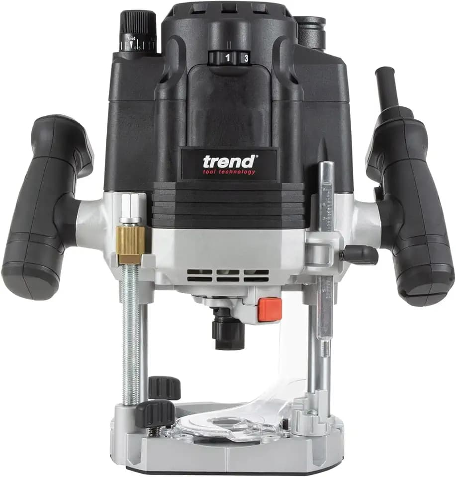 Trend T8 Oberfräse, 12 mm, 2200 W, für Hand- und Frästischarbeiten