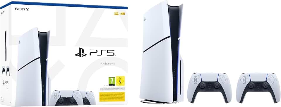 Playstation®5 Standard (Slim) Bundle mit zweitem DualSense™ Wireless-Controller