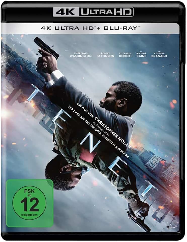 Tenet (4K Ultra HD) (+ Blu-ray 2D) (+ Bonus-Blu-ray)