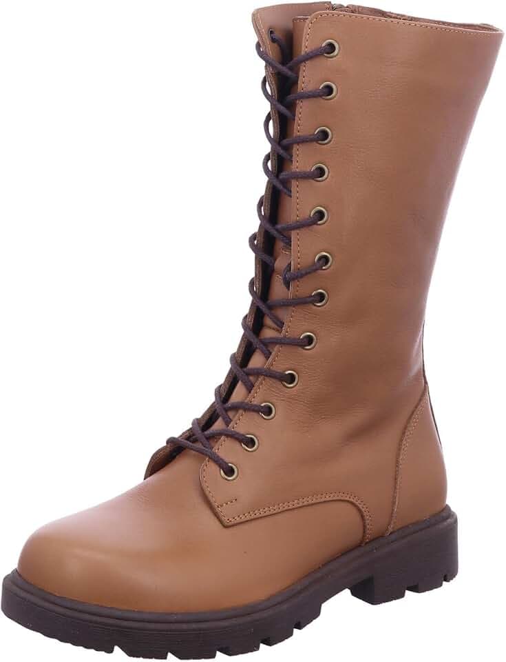 Andrea Conti Damen Stiefelette Schnürstiefel moderne Farben lässig Trend 0022823