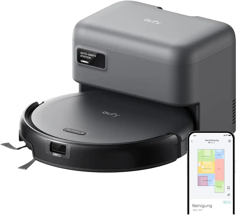 eufy Anker Saugroboter C10 mit automatischer Entleerung