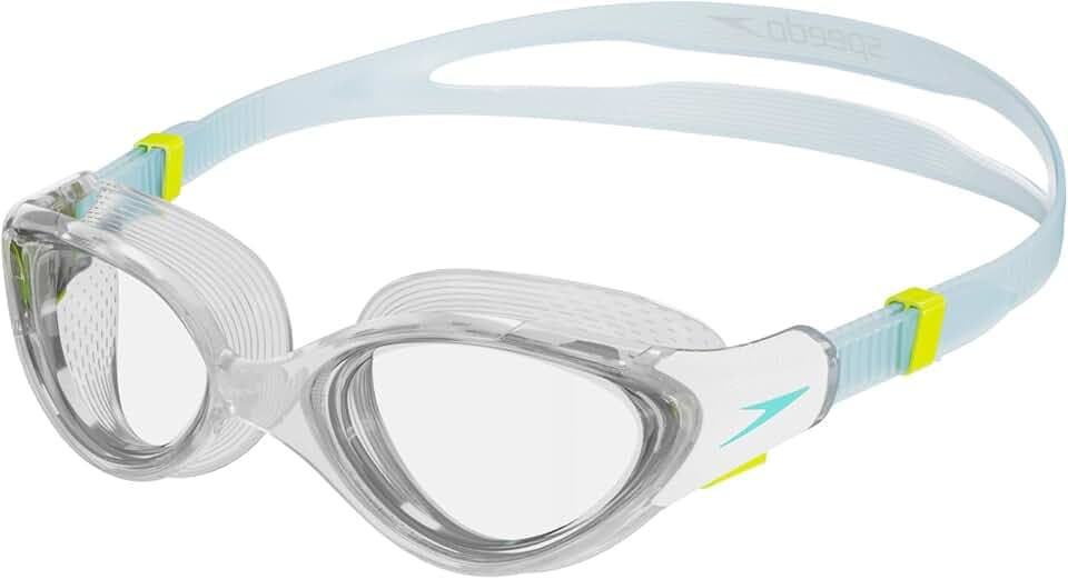 Speedo Women's Biofuse 2.0 Swimming Goggles | Female Design | Patented Adjust Mechanism | Anti-fog | Anti-leak | Comfort Fit Swimming Goggles (pack of 1)