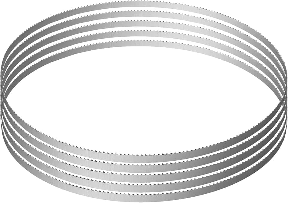 VEVOR Knochen Sägemaschine Sägeblatt 1650 x 16 x 0,56 mm, Elektrische Knochenschneidemaschine Sägeblatt Kompatible Modelle HC-210, HC-250, YF-400A HC-280, Harte Knochen, Gefrorenes Fleisch, Fisch usw.