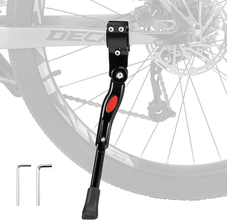 ROCKBROS Bike Kickstand for 22"-28" Adult Bike Adjustable Bike Rear Mount