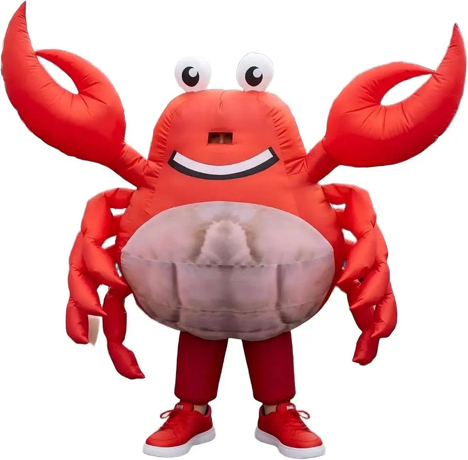 Inflatable Crab Costume for Adults