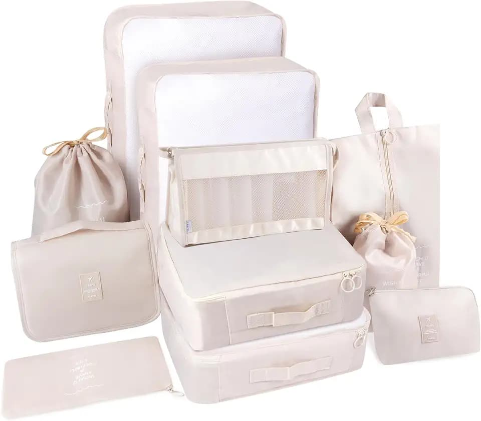 BillyBath Koffer Organizer set, 11teilig Packing Cubes