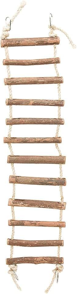 Prevue Pet Products Rope Ladder Bird Toy Hanging Birdcage Toy for Climbing
