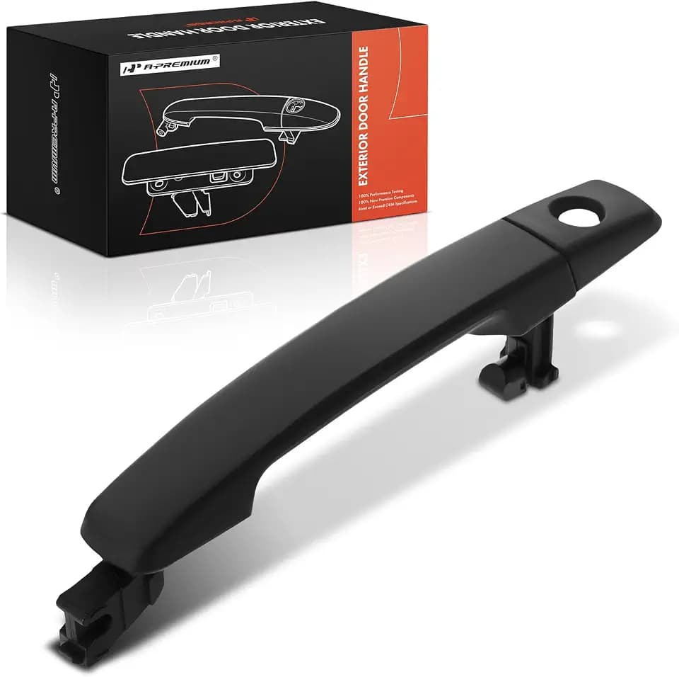 A-Premium Front Driver Side Exterior Door Handle w/Keyhole