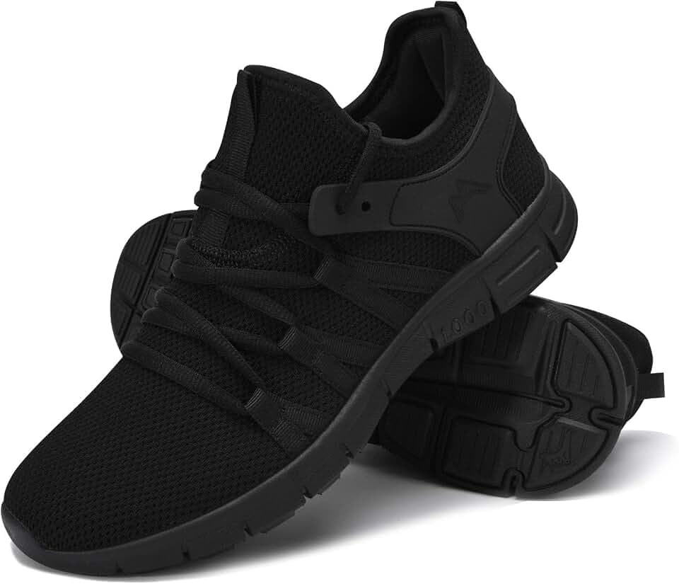 INZCOU Slip-On Walking Running Tennis Shoes