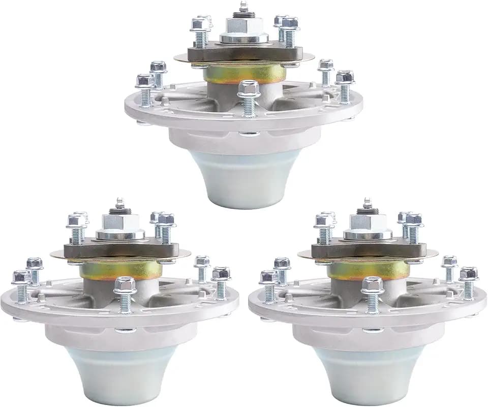 TCA24881 TCA25356 TCA51058 TCU39458 Spindle Assembly Fit for John Deere 60" 62" 72" Deck Mower Z997R-Ztrak 1600 Turbo TerrainCut 1550 1570 Lawn Mower 3 Pack
