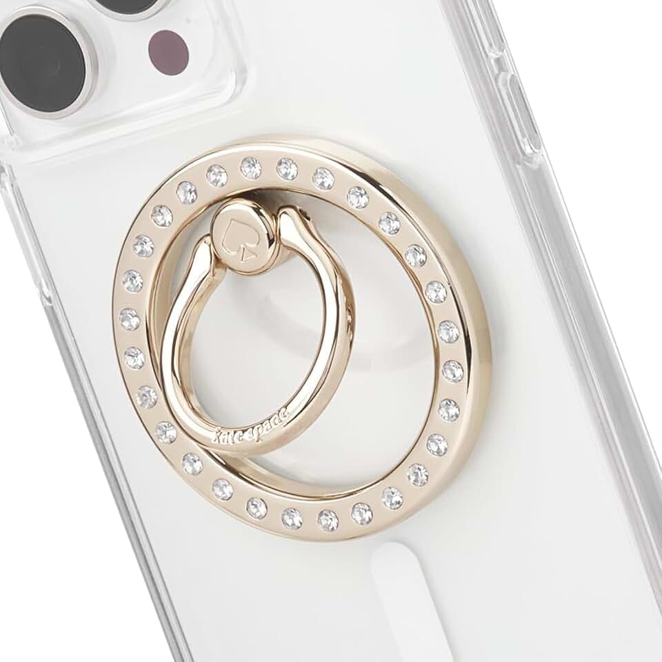 kate spade new york Magnetic Phone Ring Grip with Stand - Set in Stone