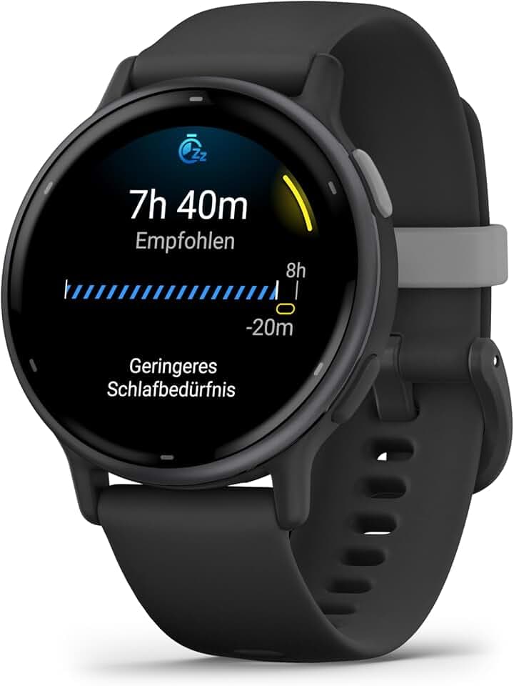 Garmin Vivoactive 5, 42 mm, GPS-Fitness-Smartwatch, Schwarz/Schiefergrau