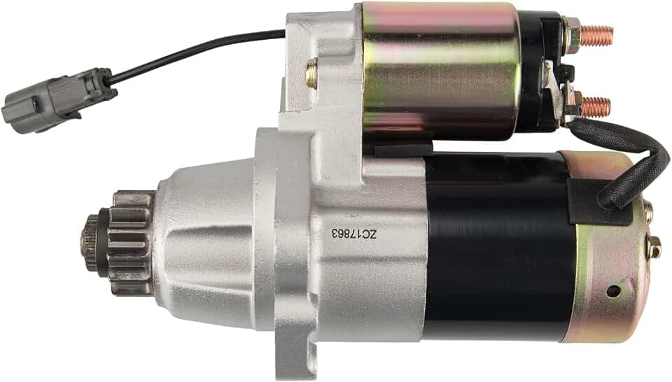 Starter,KAC Starter Motors Replacement for 2003-2007 Murano 2007-2008 Maxima Starters Replace OEM#17863N, 23300CA000, 23300CA00A, 17863, M001T68681 1.7KW