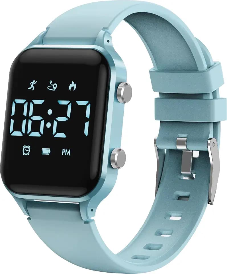 Timever Digitale Kinder-Armbanduhr für Kinder im Alter von 5–14 Jahren, für Mädchen und Jungen, Kinder-Sportuhr, Outdoor-Digitaluhr mit Schrittzählung, Entfernungsberechnung, Vibration, Dual-Wecker
