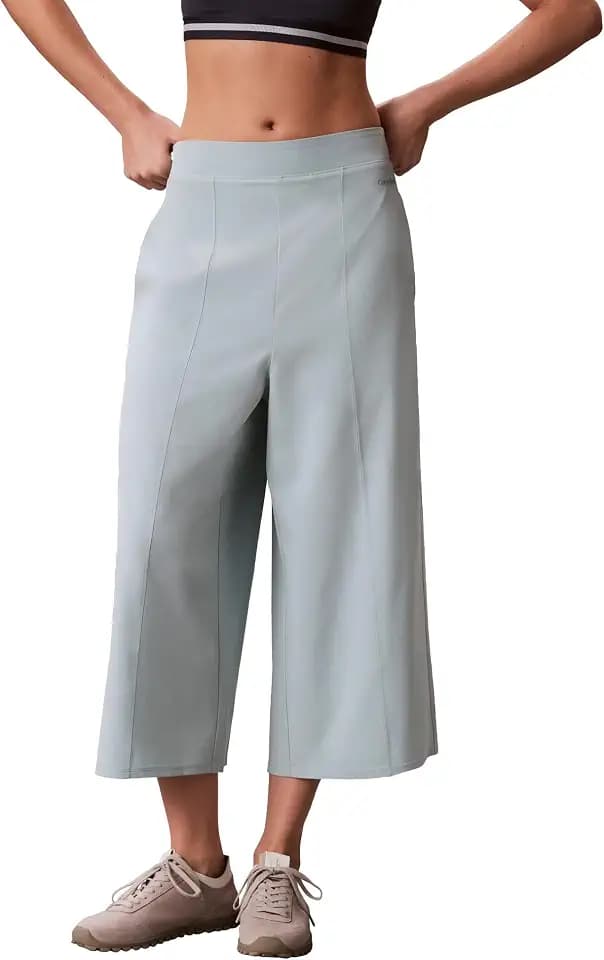 Calvin Klein Women's Commuter Capri Wide Leg Pants
