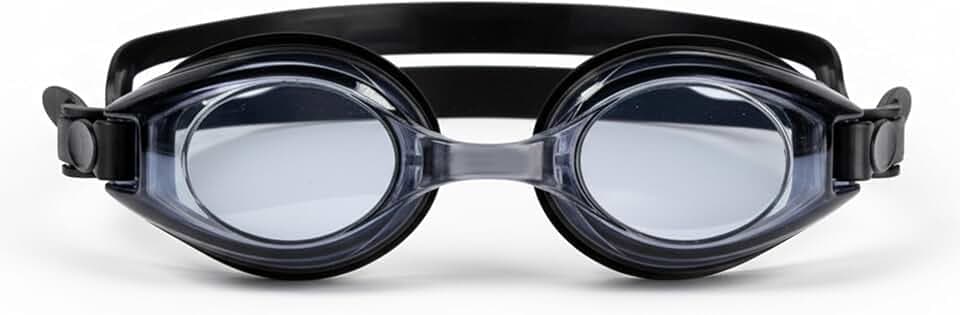 SPORTS WORLD VISION Optische Schwimmbrille | Wasserdichte Unisex-Tauchbrille Erwachsene mit positiver & negativer Dioptrie | Beschlagfreier UV-Schutz, Weitwinkel-Klarsicht | Bequeme für In/Out Schwim