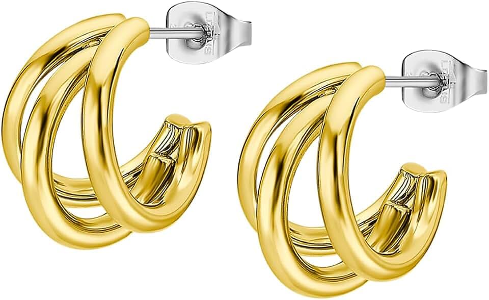 LOTUS Style Boucles d'oreilles LS2423-4/2 Urban Woman Acier inoxydable 316l Femme, Acier inoxydable, Pas de gemme