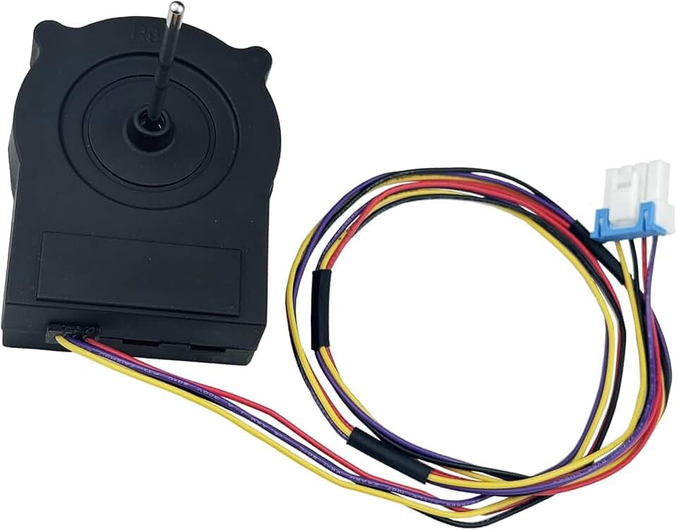 EAU63923602 Refrigerator Condenser Fan Motor Compatible with LG Fridge
